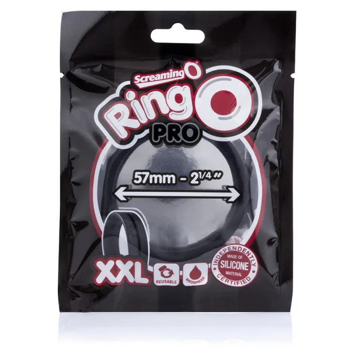 Anal | Ringo Pro XXL - Black - Screaming O Anal | Ringo Pro XXL - Black - Screaming O