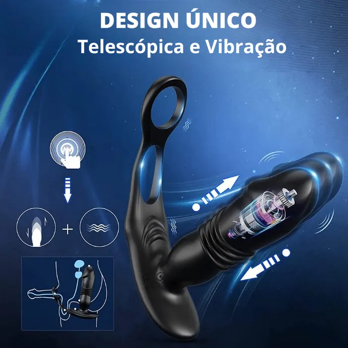 18+sexyshop Vibrador Plug Anal Masculino | Anal