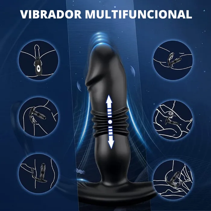 18+sexyshop Vibrador Plug Anal Masculino | Anal