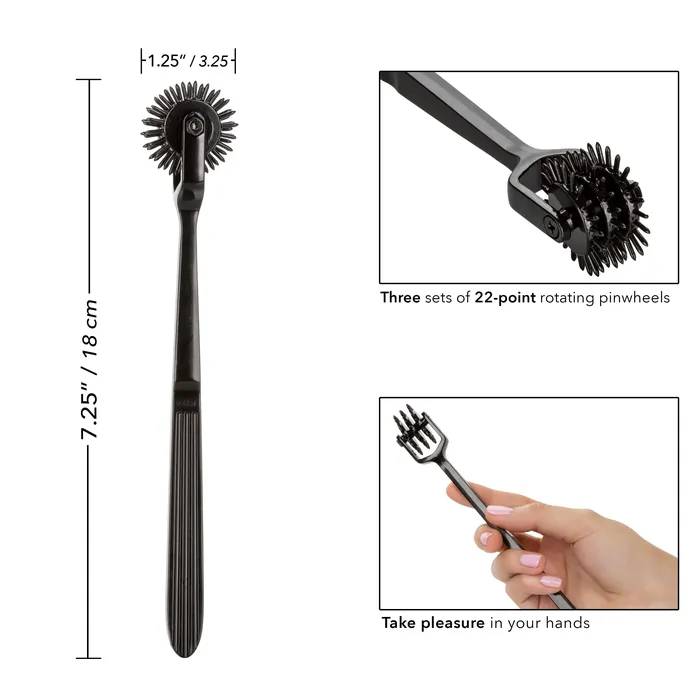 Anal | E-Z Sensations Boundless Trio Pleasure Wheel - Black