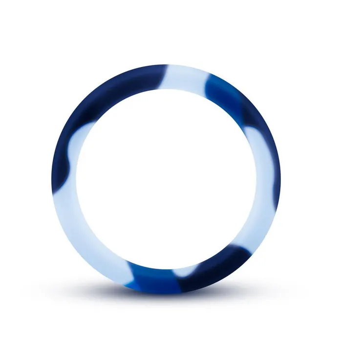 Blush Novelties Male Sex Toys Performance Silicone Camo Cock Ring Blue Camoflauge Blush Novelties Male Sex Toys Performance Silicone Camo Cock Ring Blue Camoflauge