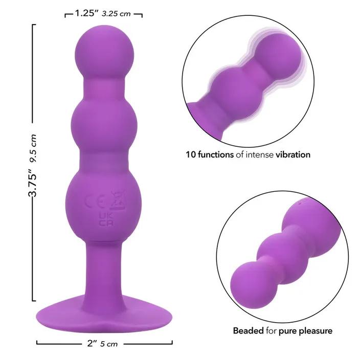 California Exotic Female Sex Toys | First Time Vibraing Beaded Probe
