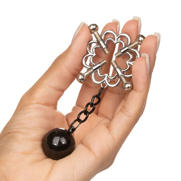 California Exotic Female Sex Toys | Nipple Grips 4 Point Weighted Nipple Press California Exotic Female Sex Toys | Nipple Grips 4 Point Weighted Nipple Press