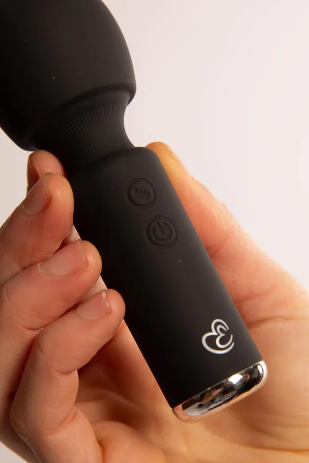 Female Sex Toys | EDC Mini Wand Massaggiante in Silicone Nera