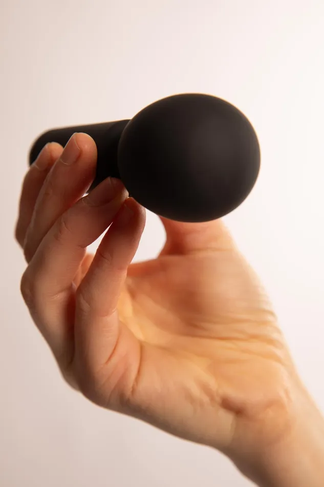 Female Sex Toys | EDC Mini Wand Massaggiante in Silicone Nera