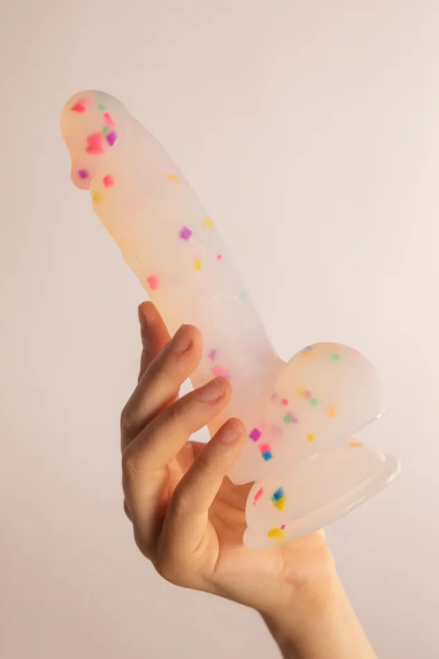 Female Sex Toys EDC Party Marty Dildo in Silicone con Bullet