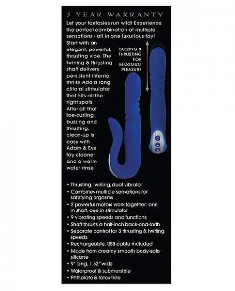 Female Sex Toys | Evolved Novelties Eve's Deluxe Thruster by Lover Senses