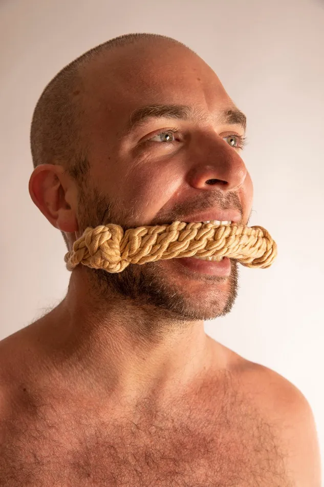 Female Sex Toys LIEBE SEELE Gag Bite in Corda Shibari