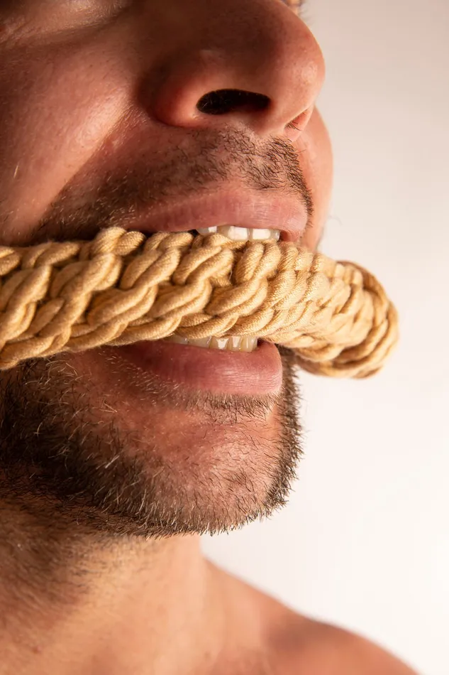 Female Sex Toys | LIEBE SEELE Gag Bite in Corda Shibari