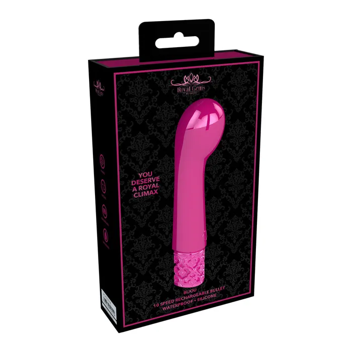 Female Sex Toys | Shots Toys Royal Gems Bijou Rechargeable Silicone Bullet Pink Female Sex Toys | Shots Toys Royal Gems Bijou Rechargeable Silicone Bullet Pink
