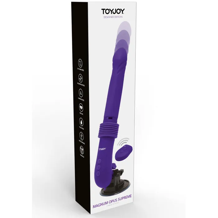 Female Sex Toys | Toy Joy Sex Toys ToyJoy Magnum Opus Supreme Thruster 2 Vibrator Female Sex Toys | Toy Joy Sex Toys ToyJoy Magnum Opus Supreme Thruster 2 Vibrator