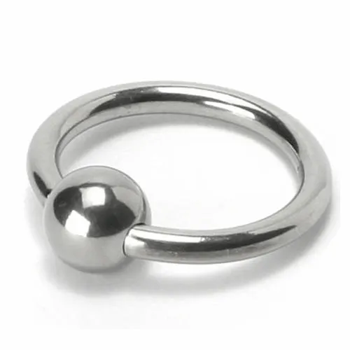 Kink Industries Male Sex Toys Steel Ball Head Ring