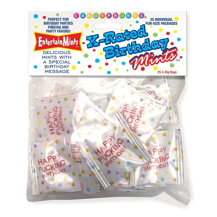 Little Genie Male Sex Toys XRated Birthday Mints 25 Individual Fun Size Packages Little Genie Male Sex Toys XRated Birthday Mints 25 Individual Fun Size Packages
