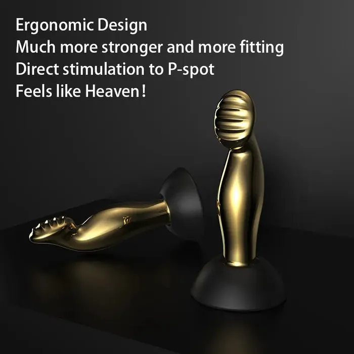 Lover Senses Female Sex Toys | Gold Dildo with Remote Control Lover Senses Female Sex Toys | Gold Dildo with Remote Control
