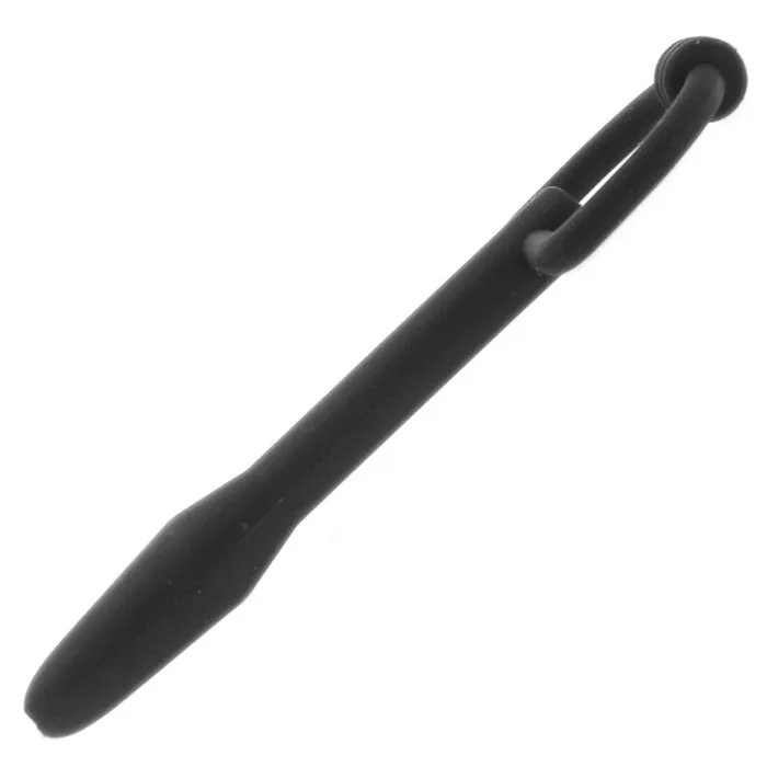 Male Sex Toys | Master Series The Hallows Silicone CumThru DRing Penis Plug