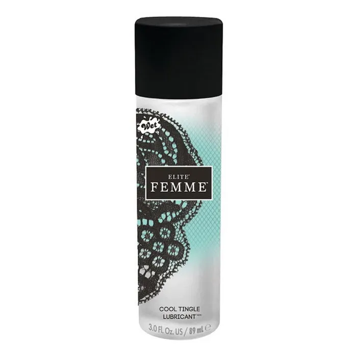 Male Sex Toys Wet Wet Elite Femme Cool Tingle 3 Fl Oz 89ml