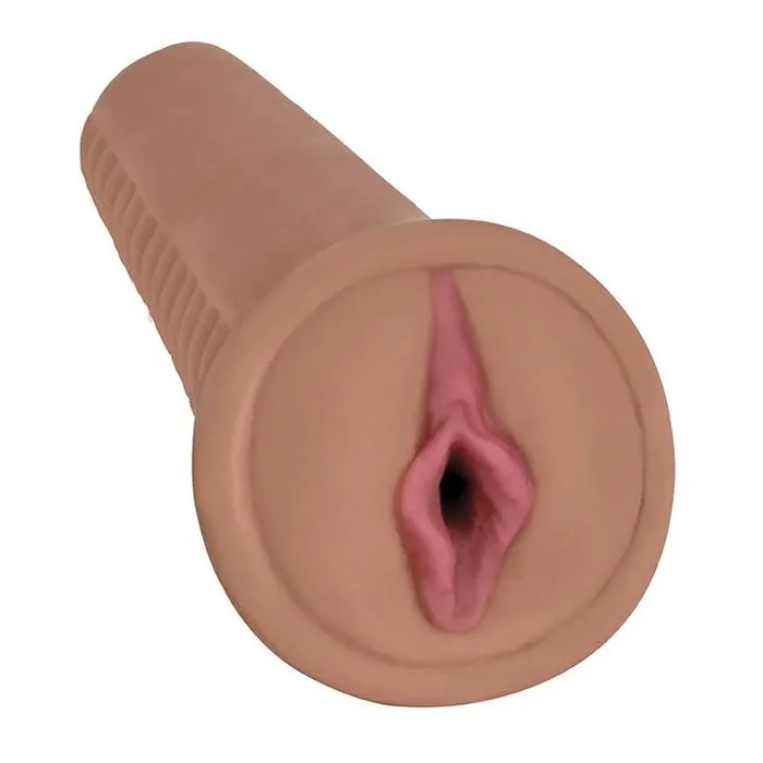 Mistress Jenna Pubic Stroker Latte Curve Toys Male Sex Toys