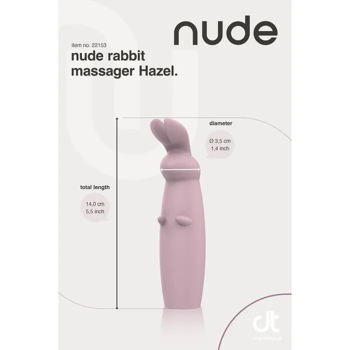 Nude Hazel Mini Rabbit Massager | Dream Toys Female Sex Toys