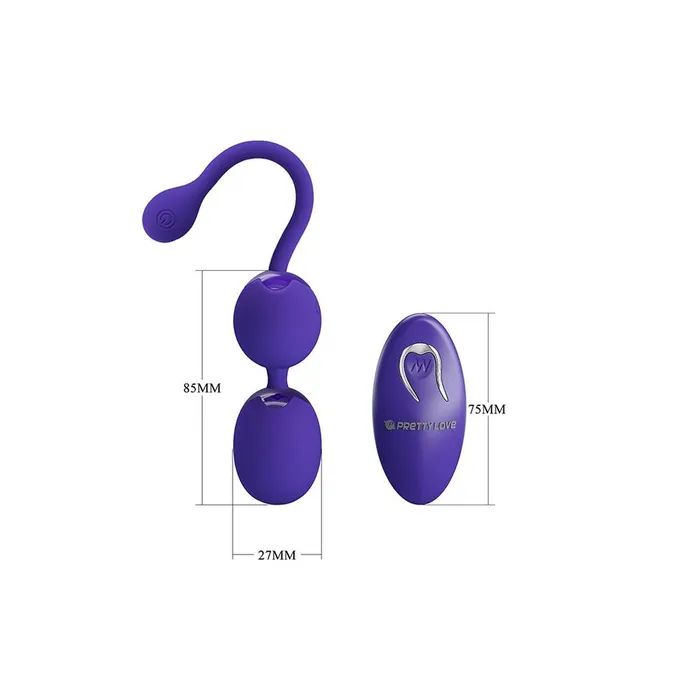 Pretty Love Female Sex Toys | Pretty Love Willie Youth Kegel Balls Remote Control