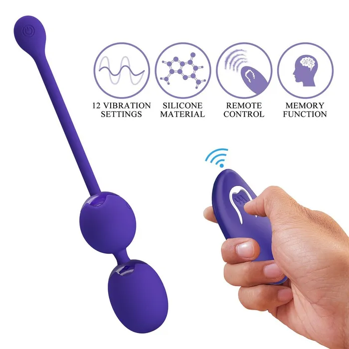 Pretty Love Female Sex Toys | Pretty Love Willie Youth Kegel Balls Remote Control
