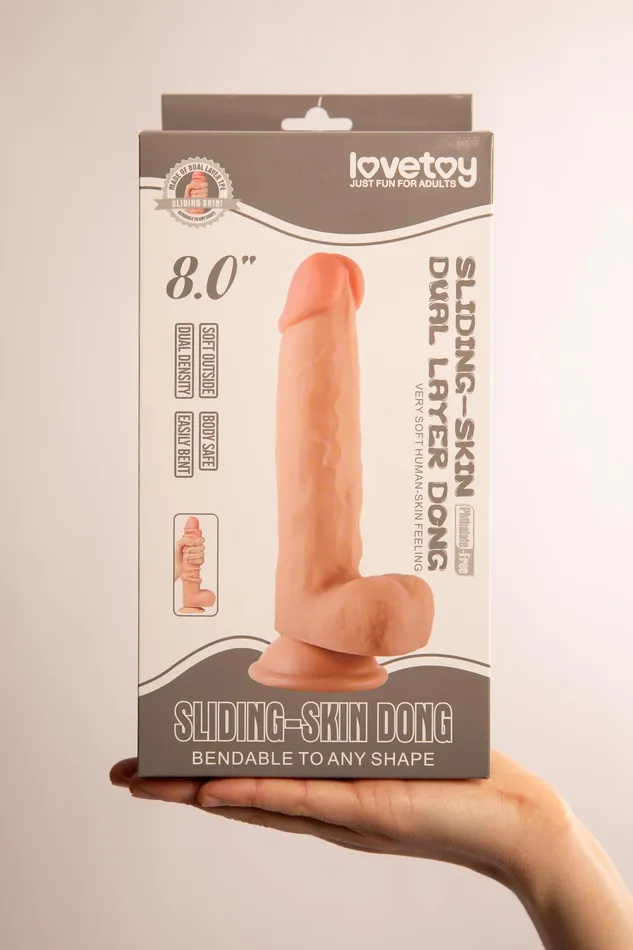 RIMBA Dildos | Dildo Realistico Sliding Skin con Ventosa