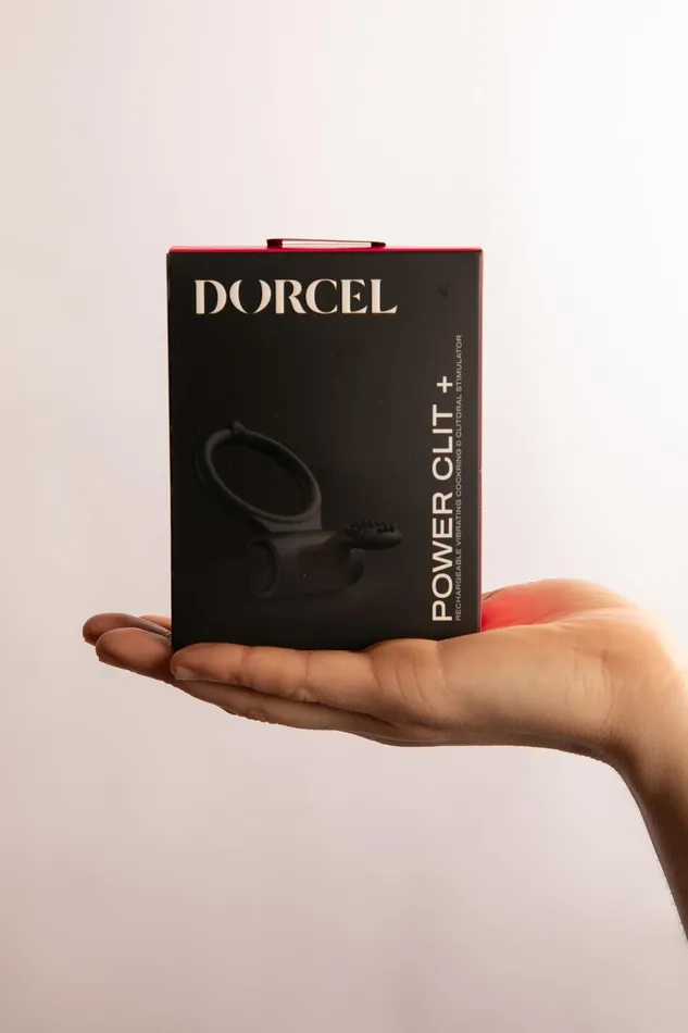 RIMBA Male Sex Toys | Dorcel Cock Ring Vibrante Grigio