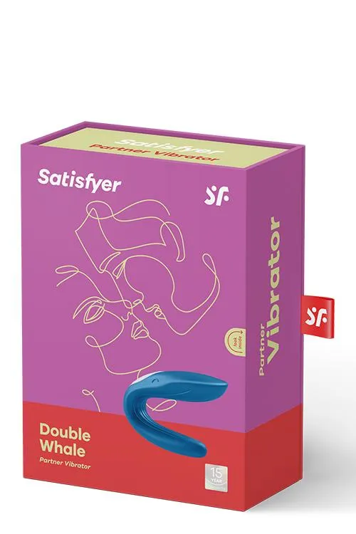 SATISFYER Double Whale Blu | Dildos