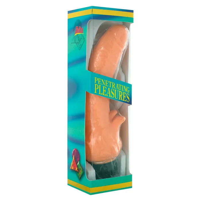 Seven Creations Female Sex Toys | Vinyl Vibrator With Clitoral Stimulator Seven Creations Female Sex Toys | Vinyl Vibrator With Clitoral Stimulator