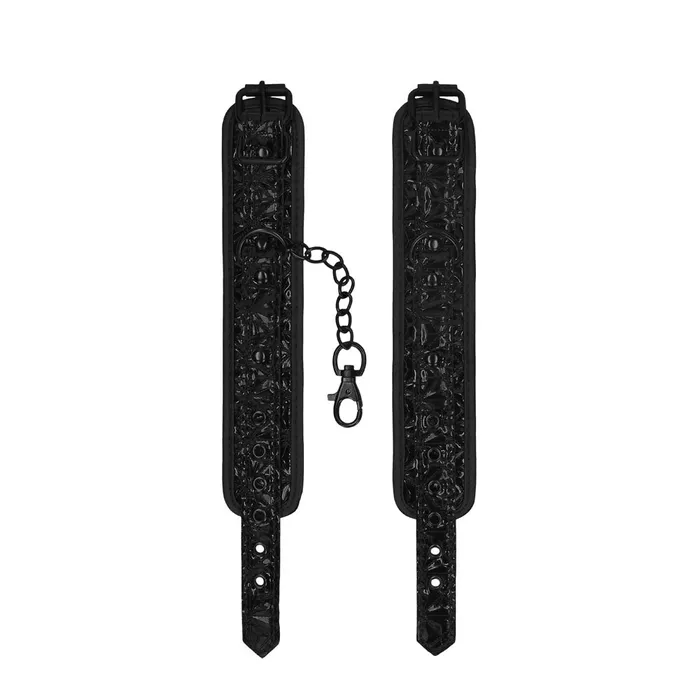 Shots Toys Ouch Luxury Black Hand Cuffs | Anal Shots Toys Ouch Luxury Black Hand Cuffs | Anal