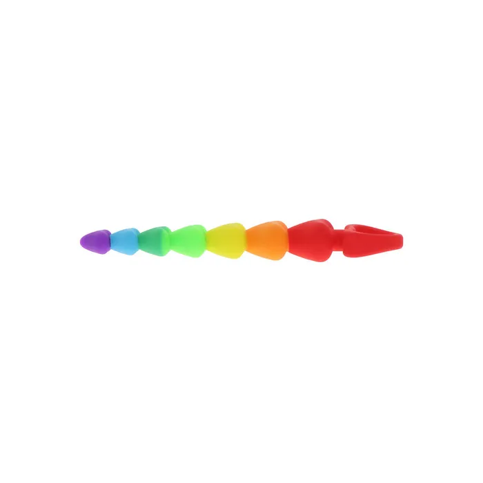Toy Joy Sex Toys ToyJoy Rainbow Heart Anal Beads | Anal Toy Joy Sex Toys ToyJoy Rainbow Heart Anal Beads | Anal
