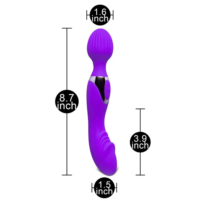 Various Toy Brands Female Sex Toys | 10 Speed Double Ended Wand Massager Various Toy Brands Female Sex Toys | 10 Speed Double Ended Wand Massager