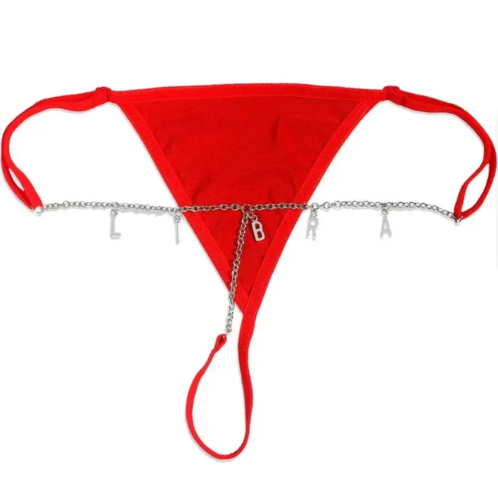 Vibrators | Lover Thingz Custom Name Thong by Lover Senses