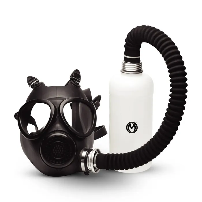 XR Brands Male Sex Toys | Master Series Inhaler Gas Mask With Bottle