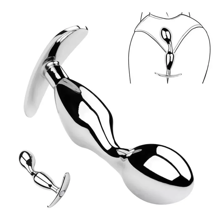 Yourlovelychoices Anal | Metal Steel G-spot Anal Butt Plug Prostate Massager Probe Sex Toys for Men Women Yourlovelychoices Anal | Metal Steel G-spot Anal Butt Plug Prostate Massager Probe Sex Toys for Men Women